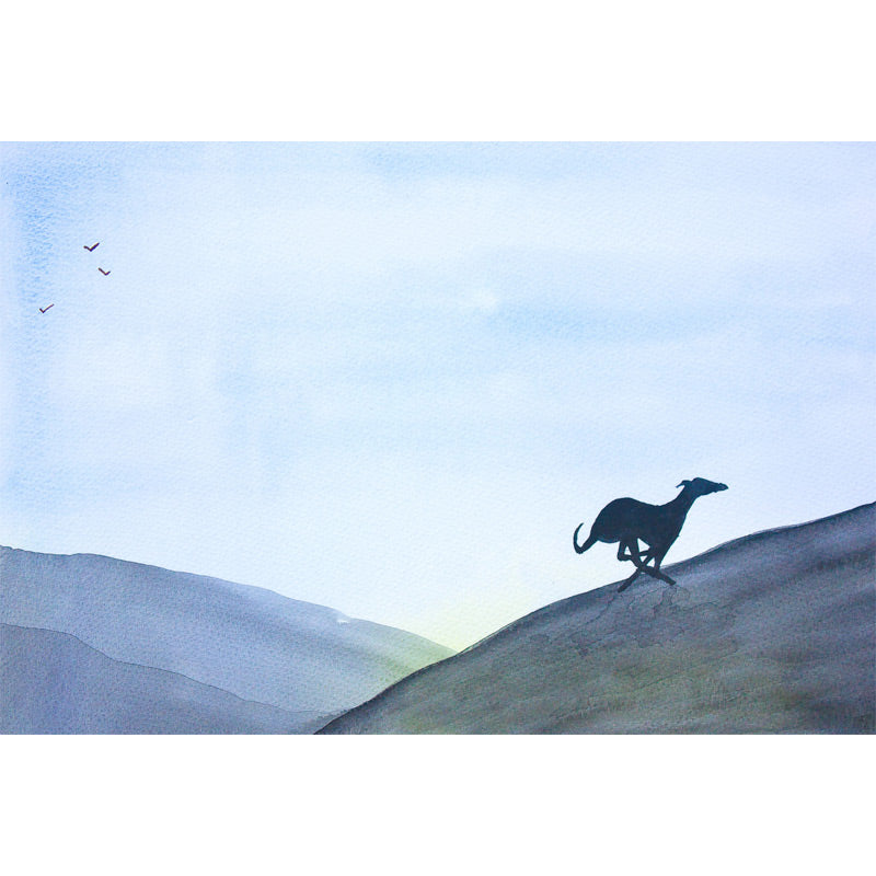 Lurcher Art Print, Lurcher Gifts