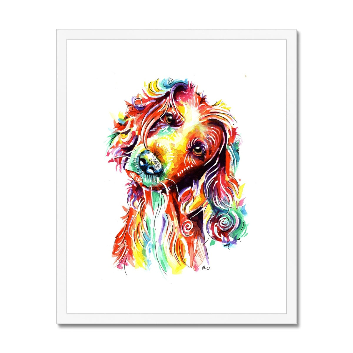 Cocker Spaniel Framed Art Print