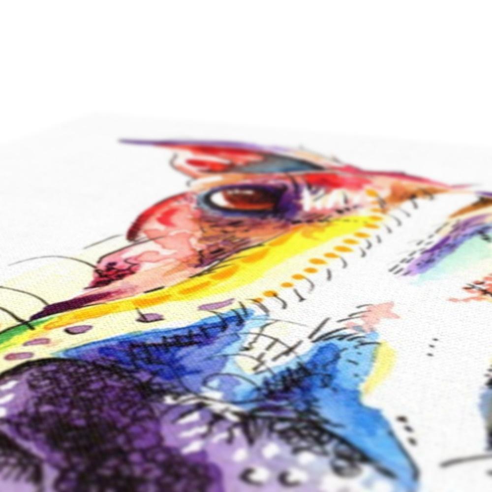 Close up greyhound canvas prints