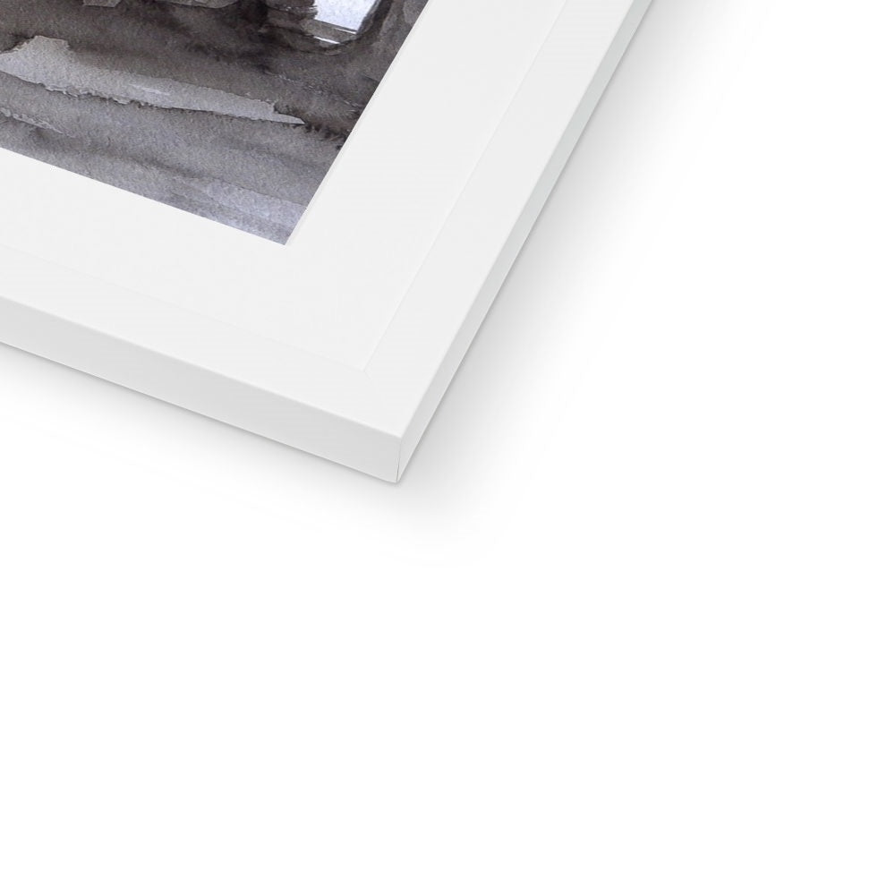 Greyhound Framed & Mounted Print