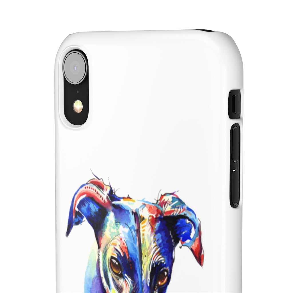 Greyhound Phone Cases - 'Who Could Say No'