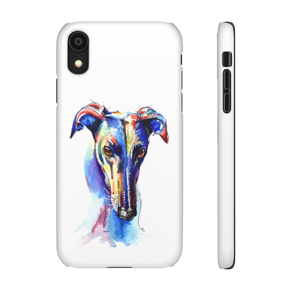 Greyhound Phone Cases - 'Who Could Say No'