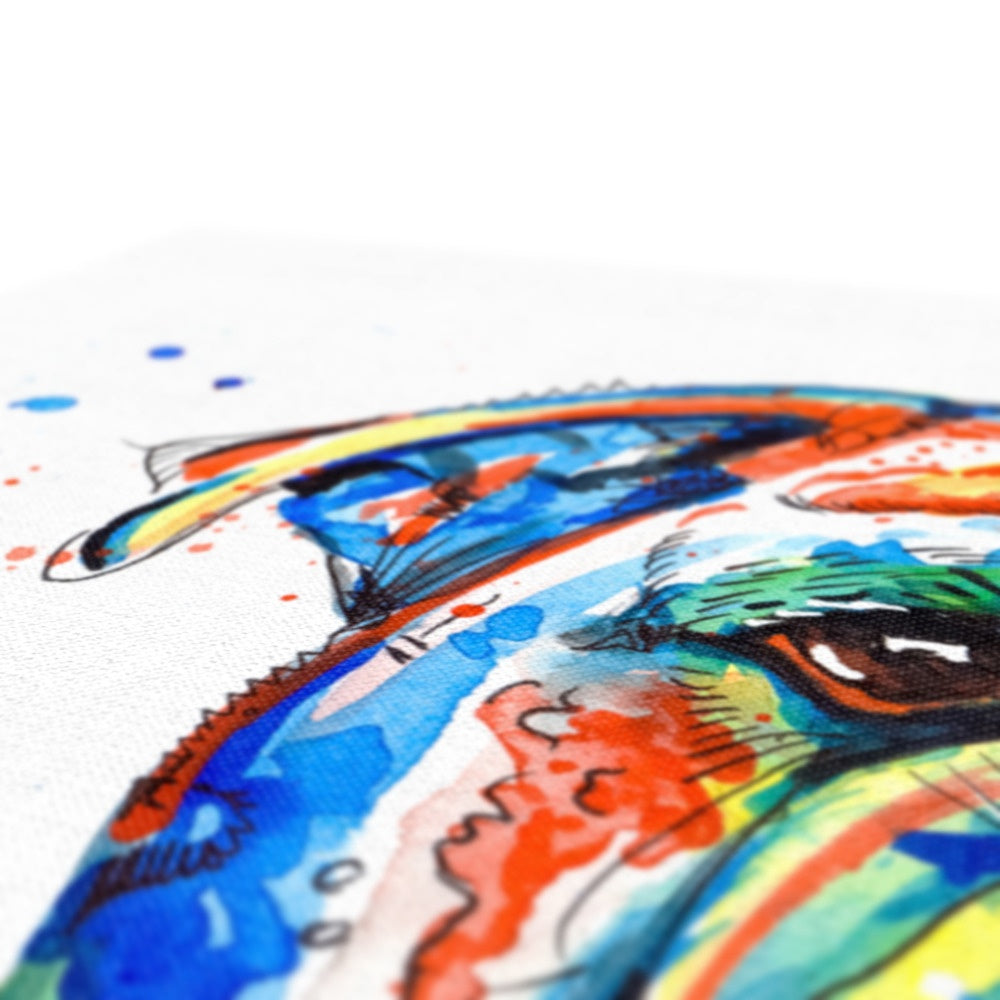 British Bulldog Canvas Prints