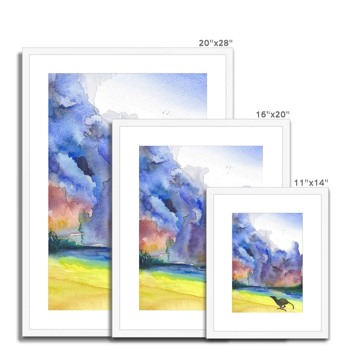 Greyhound Framed & Mounted Print