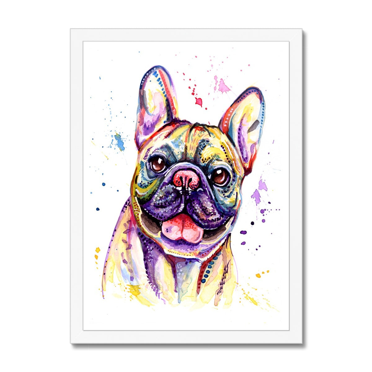 French BUlldog prints gifts