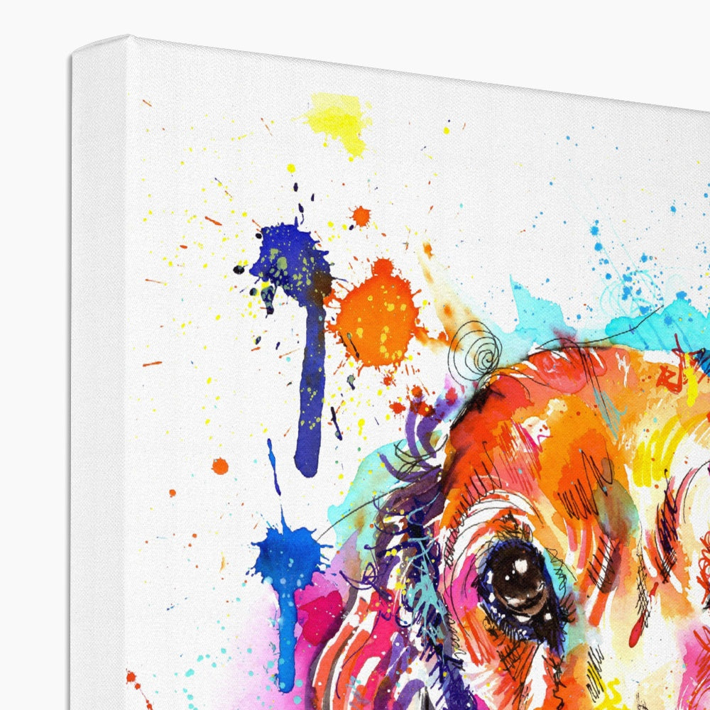 Cocker Spaniel Stretched Canvas