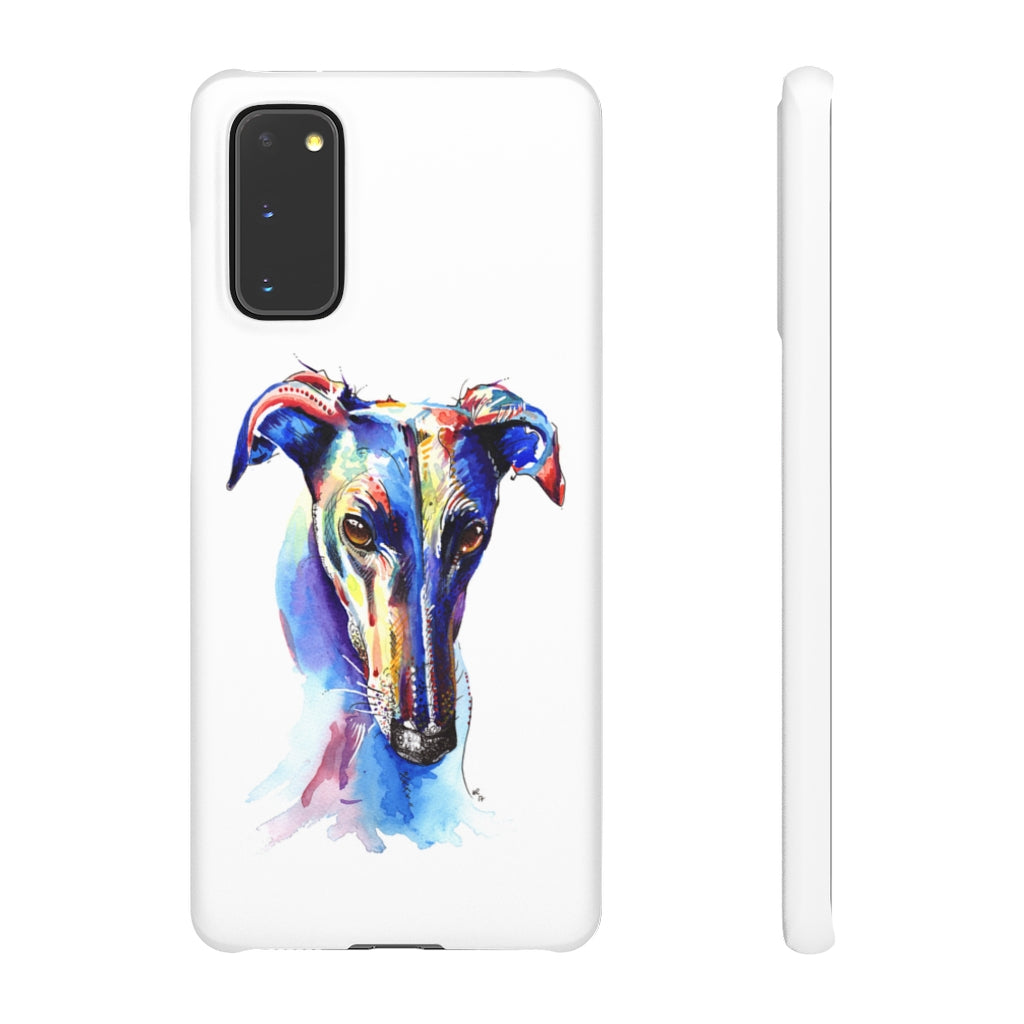 Greyhound Phone Cases - 'Who Could Say No'