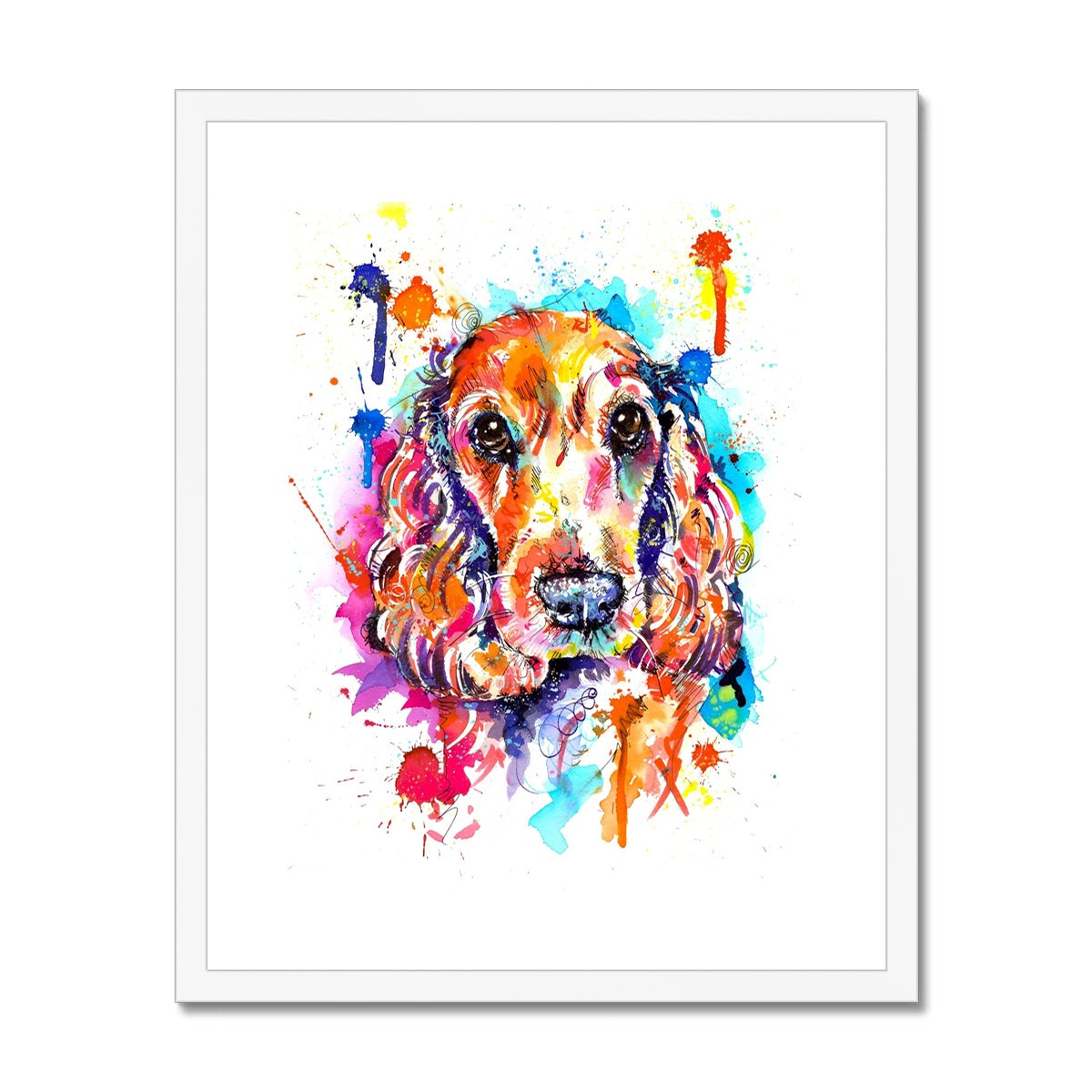 Cocker Spaniel Framed Art Print