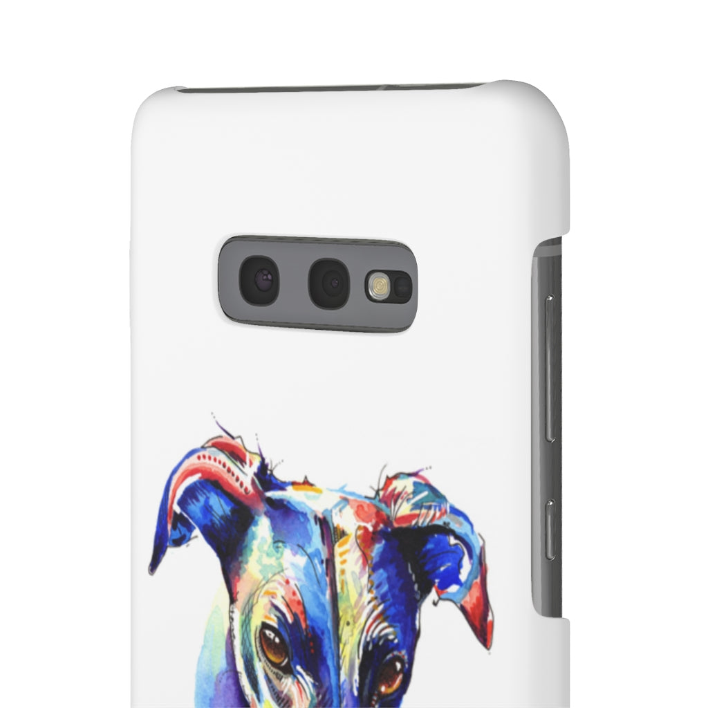 Greyhound Phone Cases - 'Who Could Say No'