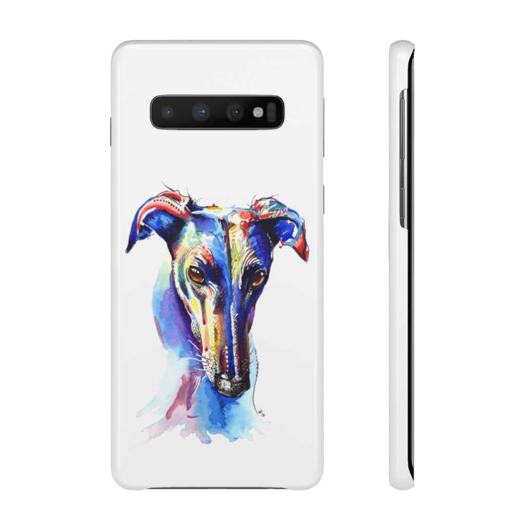 Greyhound Phone Cases - 'Who Could Say No'
