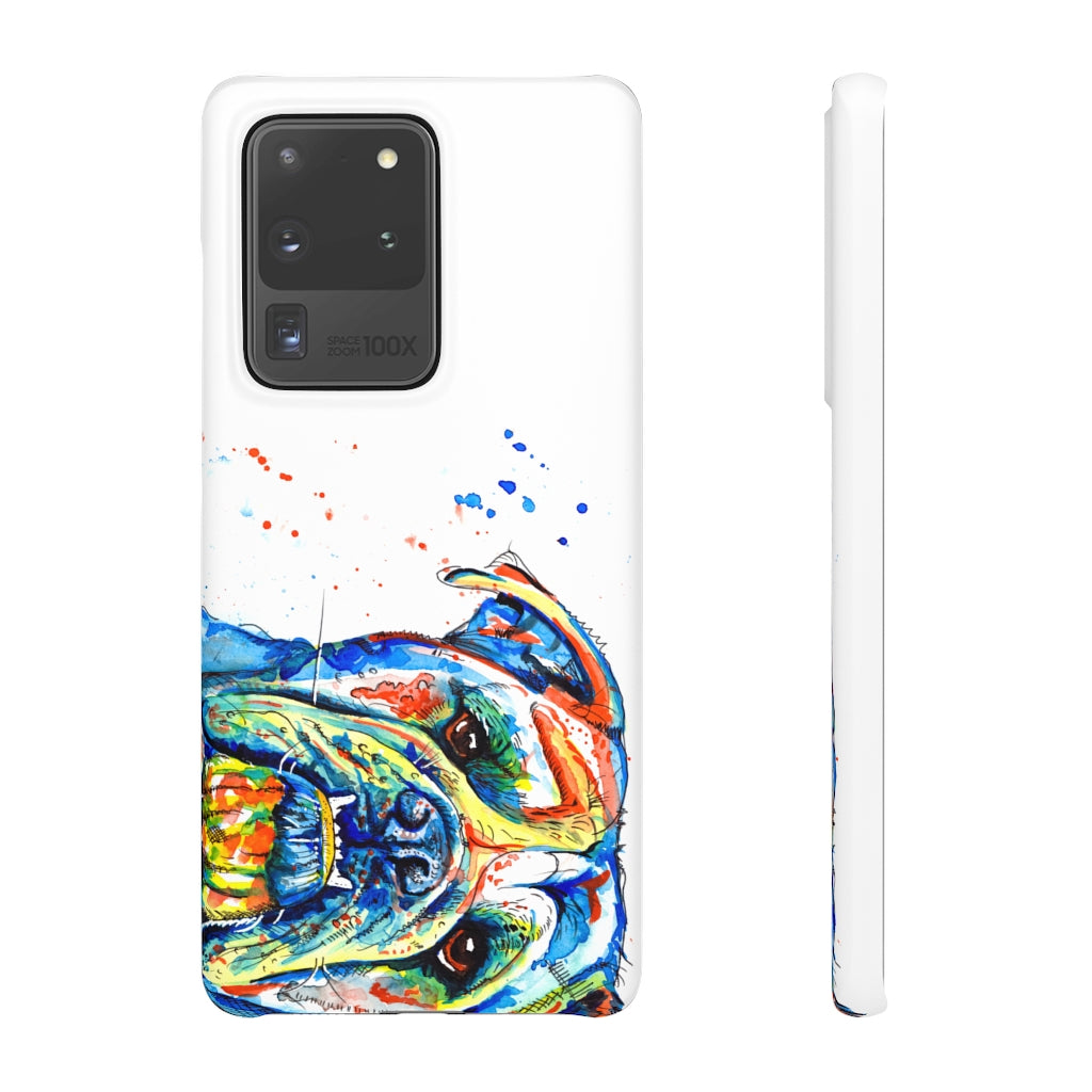 British Bulldog Snap Cases - 'Handsome Lad'