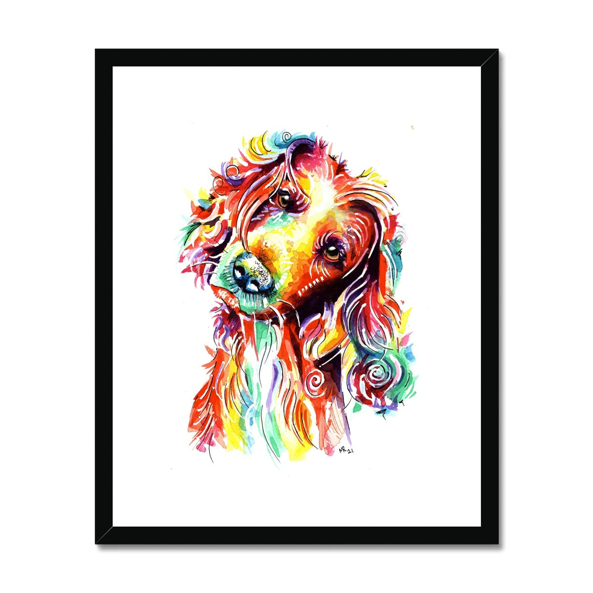 Cocker Spaniel Framed Art Print