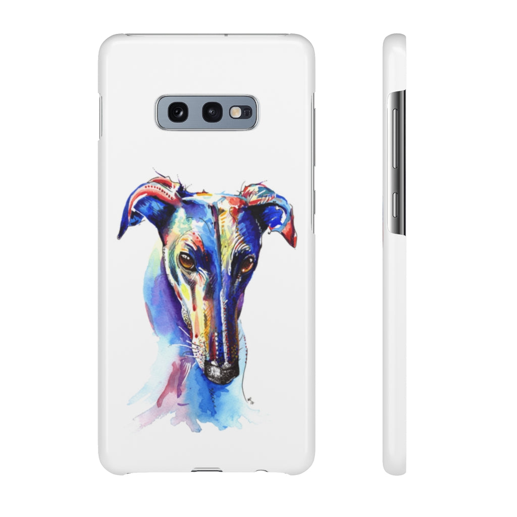 Greyhound Phone Cases - 'Who Could Say No'