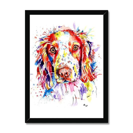 spaniel print spaniel gifts spaniel art print spaniel artwork spaniel art