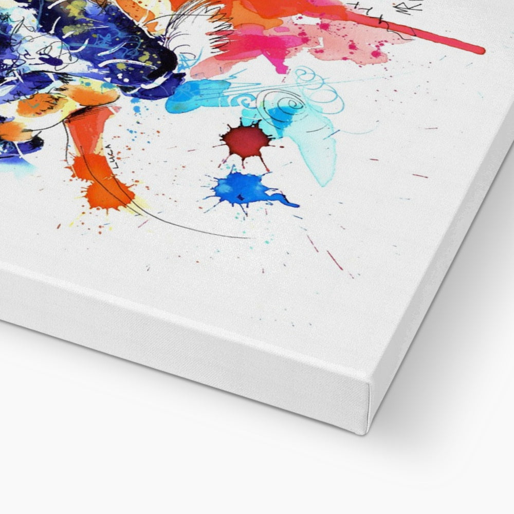 Boxer Dog Canvas Prints