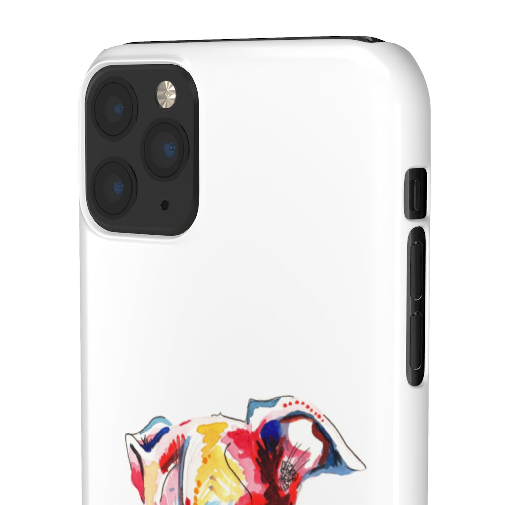 Greyhound Snap Phone Cases - 'Hello!'