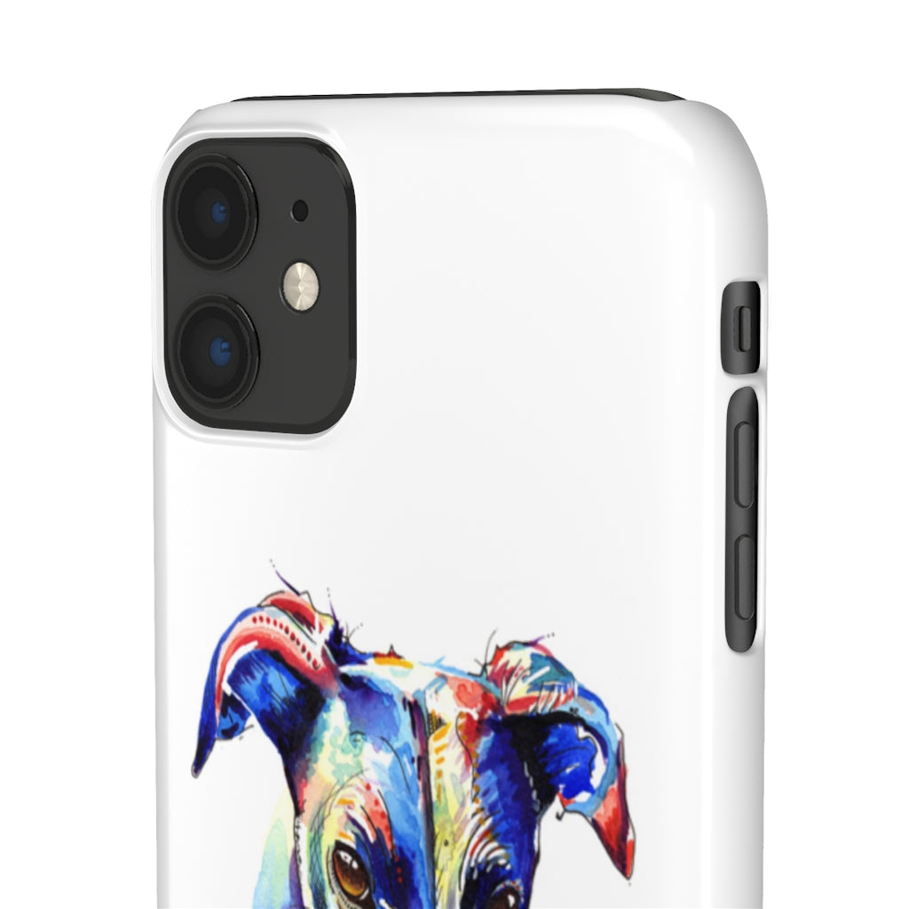 Greyhound Phone Cases - 'Who Could Say No'