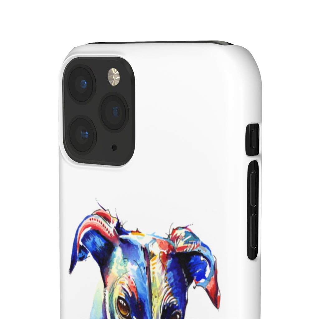 Greyhound Phone Cases - 'Who Could Say No'