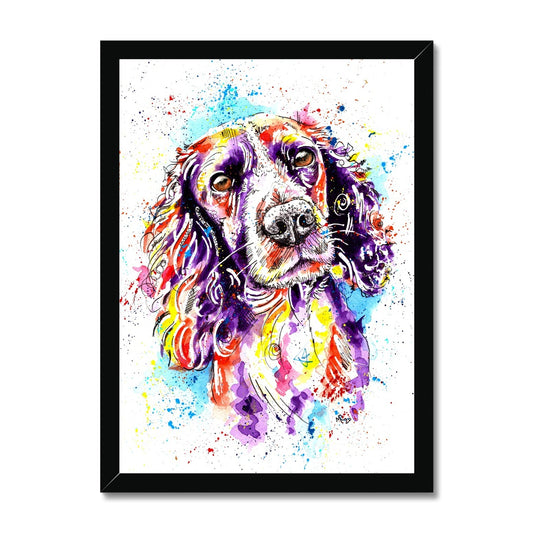 spaniel print spaniel gifts spaniel art print spaniel artwork spaniel art
