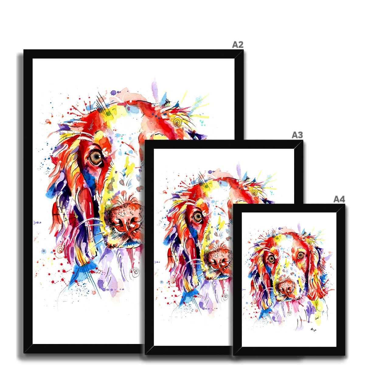 spaniel print spaniel gifts spaniel art print spaniel artwork spaniel art