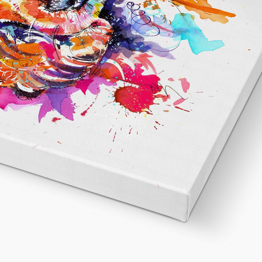 Cocker Spaniel Stretched Canvas