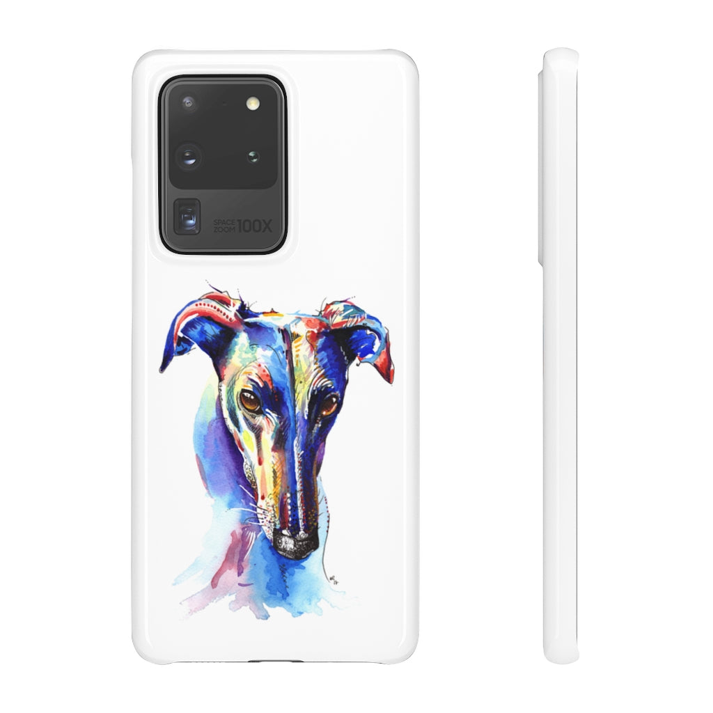 Greyhound Phone Cases - 'Who Could Say No'