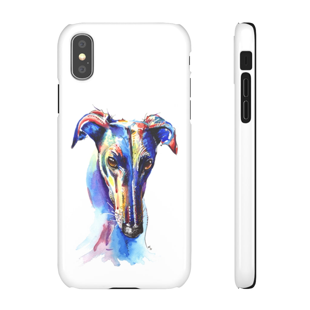 Greyhound Phone Cases - 'Who Could Say No'