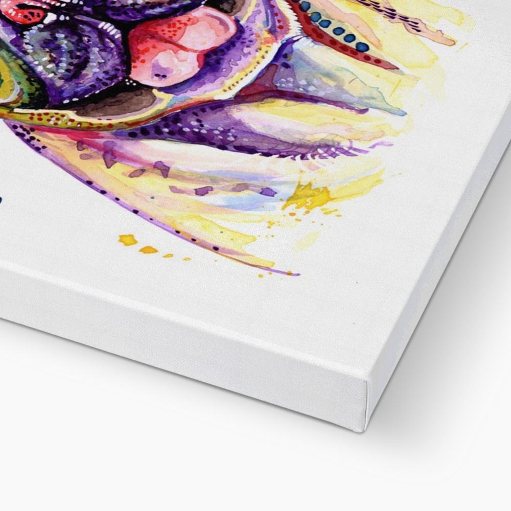 French Bulldog Canvasses bottom view