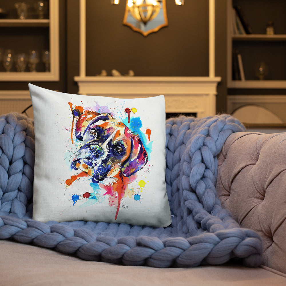 Boxer Dog Pillow