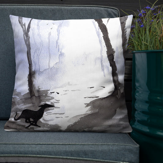 Greyhound & Whippet Cushion