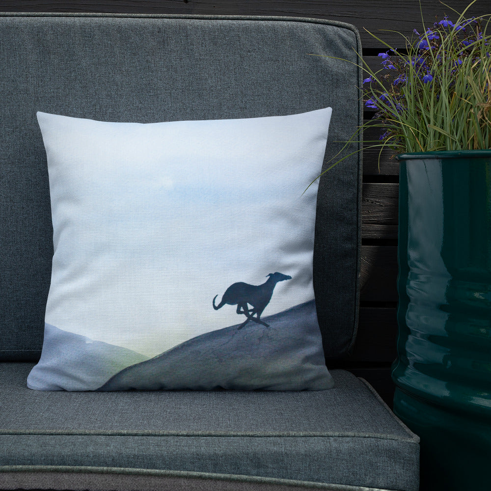 Greyhound & Whippet Cushion