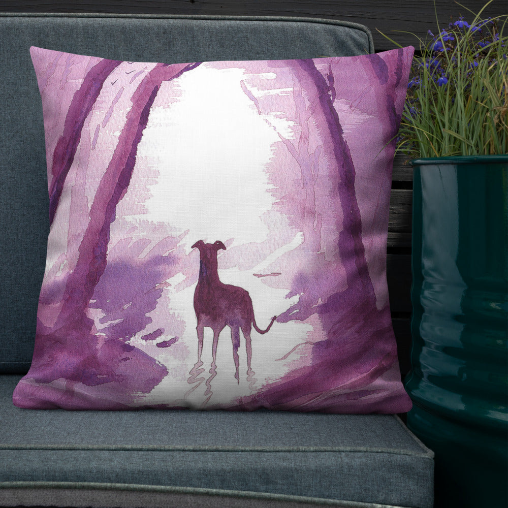 Greyhound shop cushion cover