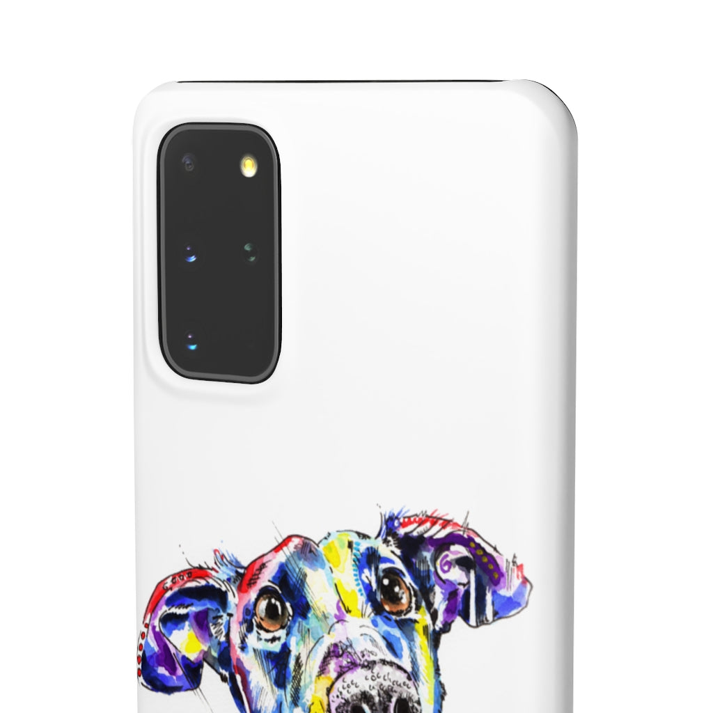 Greyhound Snap Phone Case - 'Rhea'
