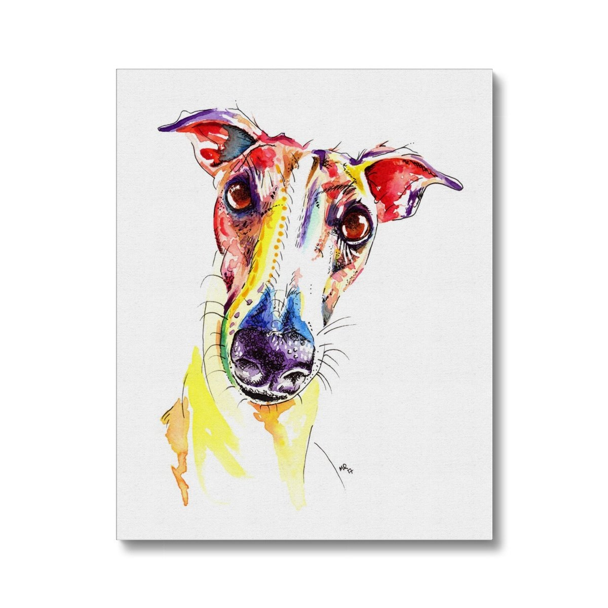 Greyhound Canvas prints