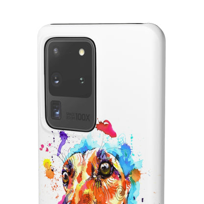 Greyhound Snap Phone Case - 'Lime Light'