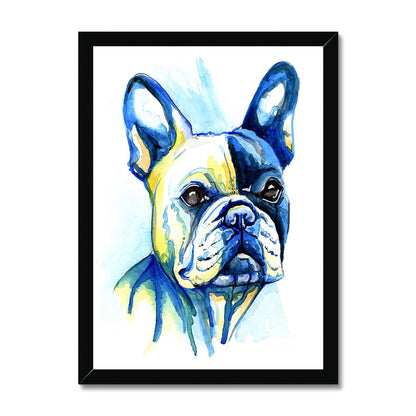 Framed French Bulldog Prints - 'Handsome Chap'