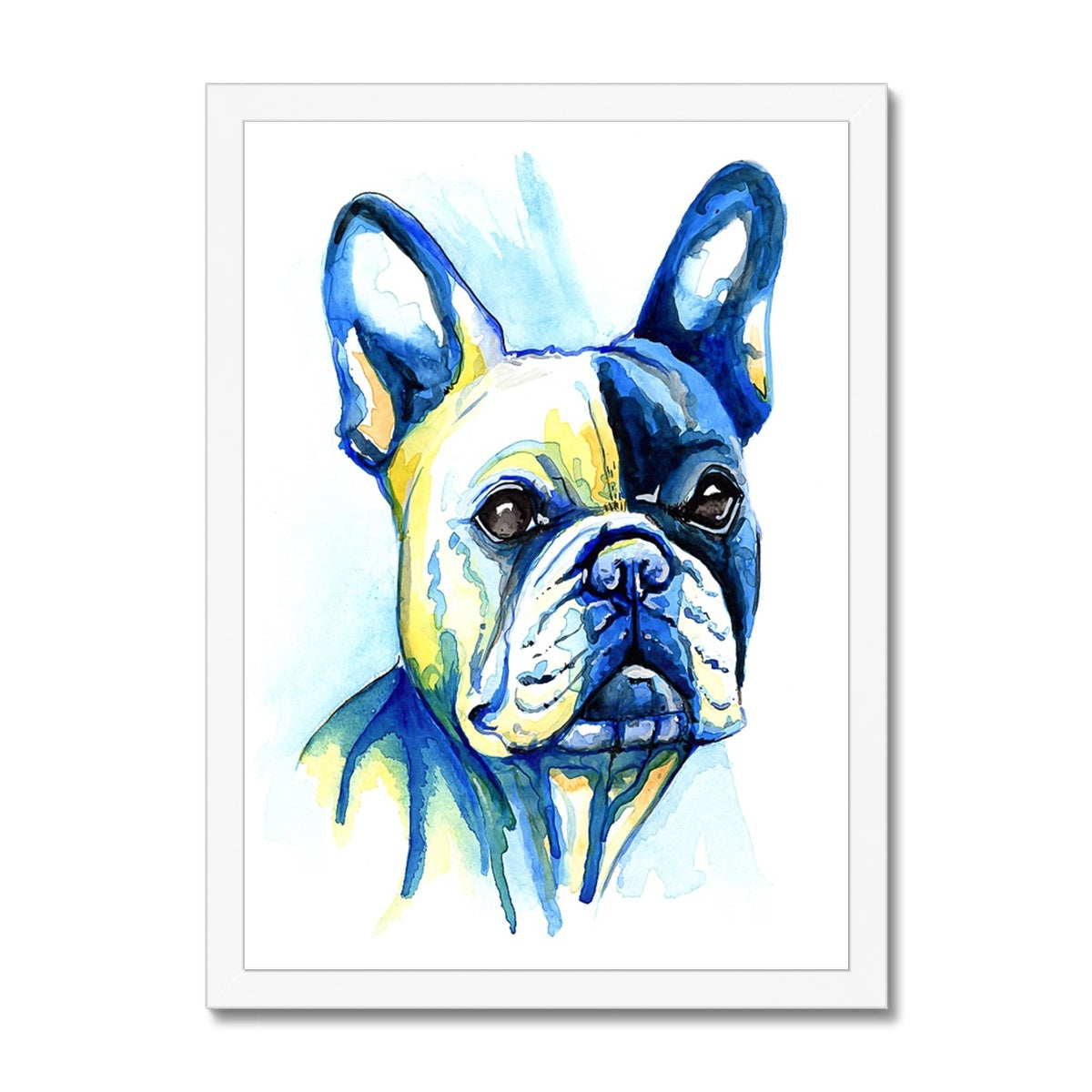 Framed French Bulldog Prints
