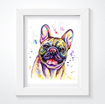 French Bulldog art