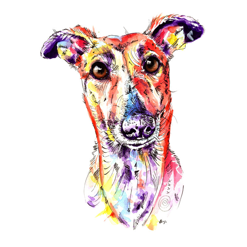 Greyhound Art