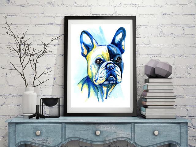 French Bulldog Pictures Paintings