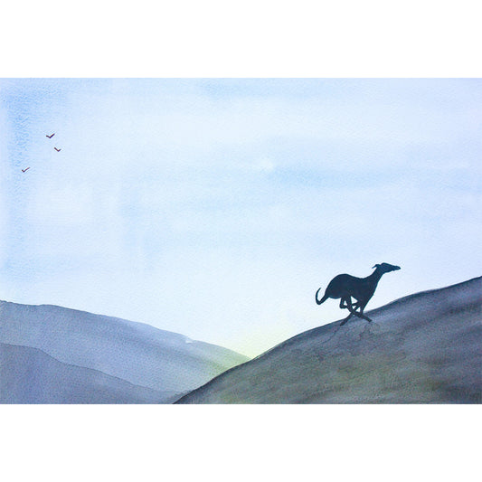 Greyhound art print