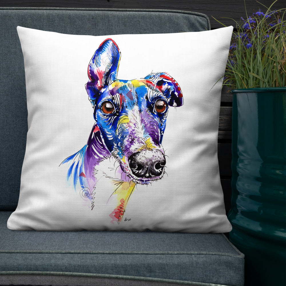 Greyhound & Whippet Cushion