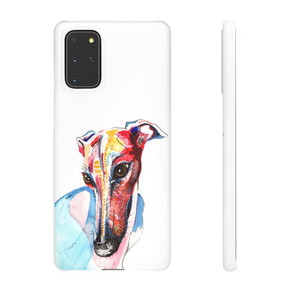 Greyhound Snap Phone Cases - 'Hello!'