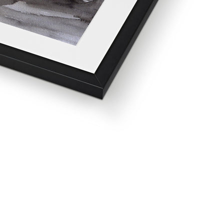 Greyhound Framed & Mounted Print