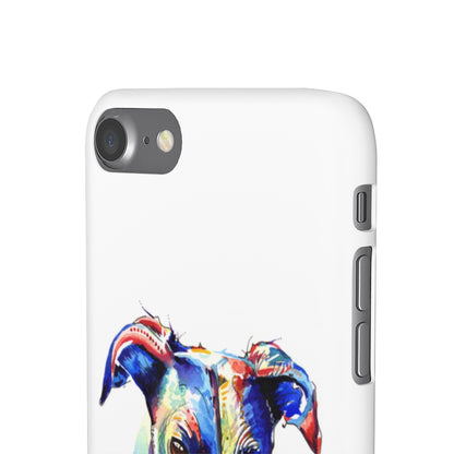 Greyhound Phone Cases - 'Who Could Say No'