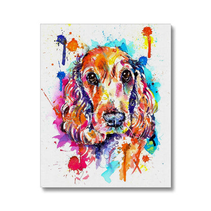 Cocker Spaniel Stretched Canvas