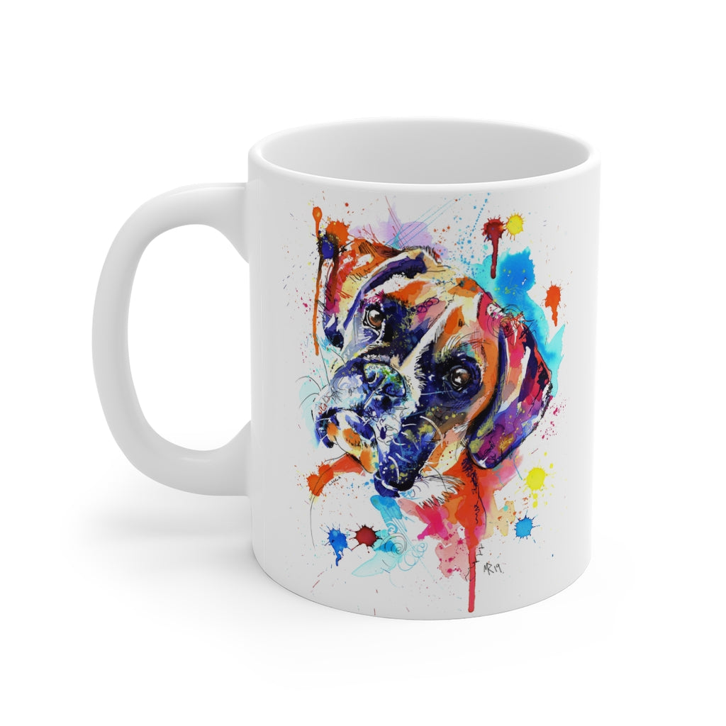 Boxer Dog Mug - 'Luca'